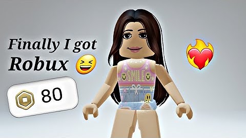When u Get Robux For the First Time Be Like.. 🤪🤪