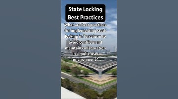 State Locking Best Practices #shorts  #devops #cloudops #terraform #azure  #infrastructure #aws #gcp