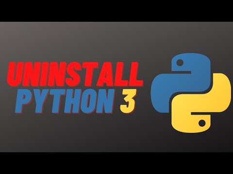 How to Uninstall Python 3 from Windows 10
