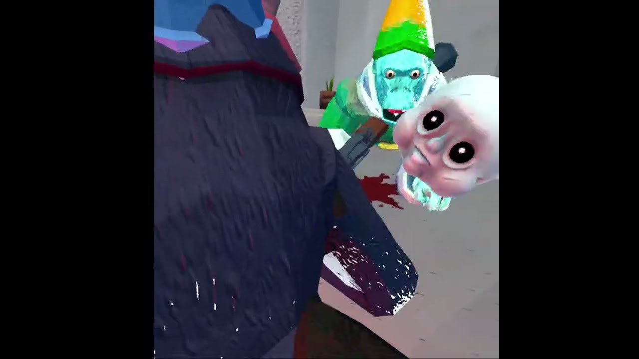 Killing a toxic kid inside of the VR game, Animal Company.