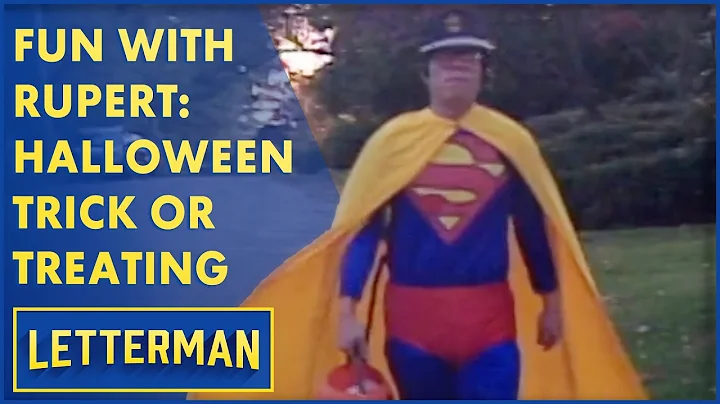 Fun With Rupert: Halloween Trick Or Treating | Let...