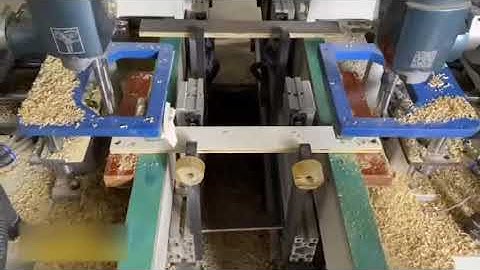 Máy cắt khoan 2 đầu tự động