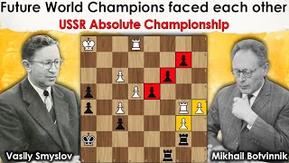 Future World Champions faced each other || Smyslov vs Botvinnik 1941