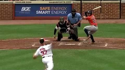Jose Altuve cranks a three run home run to left