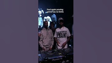 Fred again with the legends of grime... #shorts #youtubeshorts