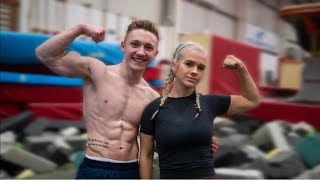 GraceFitUk Vs Nile Wilson **Celebrity Gymnastics**