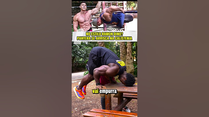 IN THE STYLE OF RAMON DINO? RODRIGO PANTERA TOOK A RISK IN CALSITENICS, DOES HE HAVE A KIND OF SP...