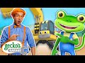 Gecko & Blippi Dance Party | Excavator Song ft. @Blippi - Educational Videos for Kids | Kids Songs