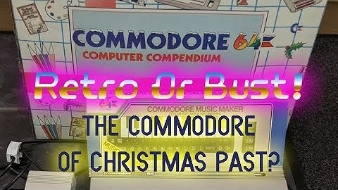 The C64 1985 Christmas Bundle - Unboxing & Review! | Retro Or Bust!