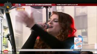Meghan Trainor  N  On Today Show 2016