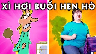 Xì Hơi Buổi Hẹn Hò | Bắt Chước Phim Hoạt Hình Hài Hước | Woa Parody Vietnam