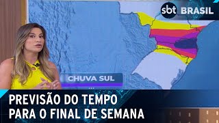 Frente fria ataca o Sul e parte do Centro-Oeste do Brasil | SBT Brasil (17/05/24)