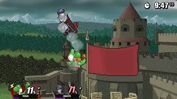 Super Smash Flash 2 Beta v1.4 Free For All - Yoshi Vs The World #1221
