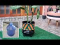Transformando um galão de água em vaso e luminária - vídeo 1/2 - DIY