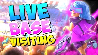 coc live base visiting & Clash Of Clans Chill Stream & New SUPER BOWLER NEW UPDATEB COC