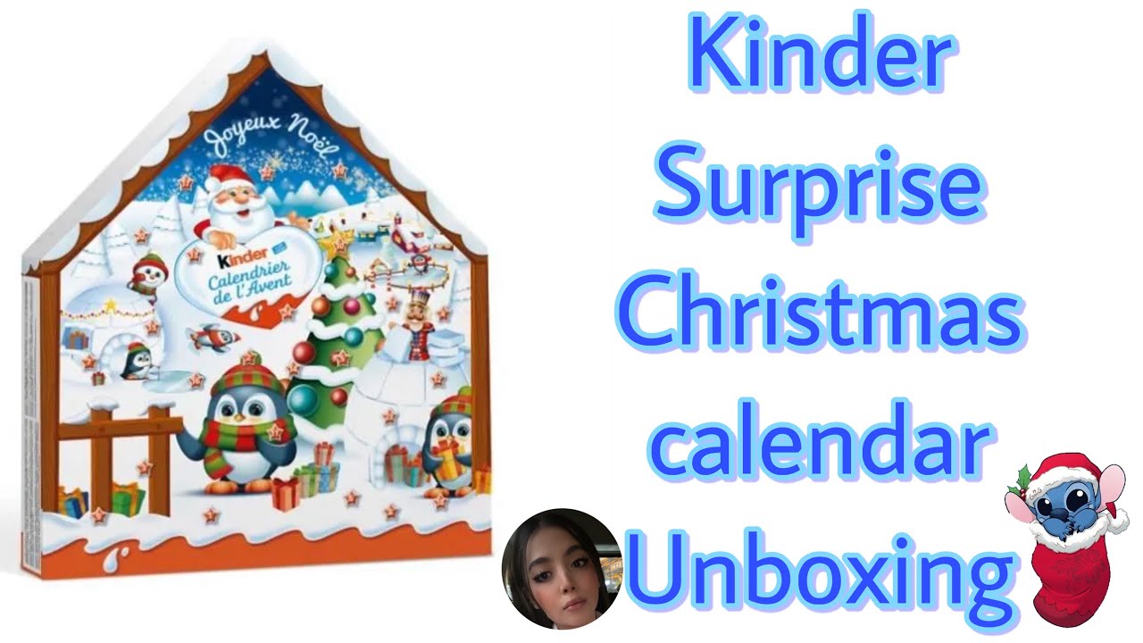 Kinder Surprise Christmas Calendar ASMR Unboxing No Talking Video  kinder-surprise-christmas-calendar-asmr-unboxing-no-talking-video