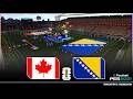 CANADA vs BOSNIA - World Cup 2026 Group Stage | Simulation PES Gameplay