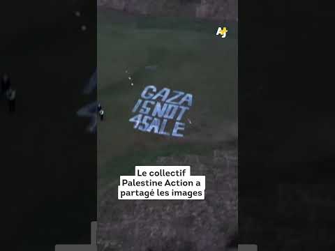 غولف ترامب "غزة غير للبيع"