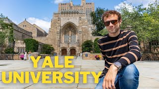 Exploring Yale University and New Haven, Connecticut.