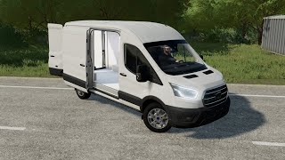 Ford Transit MK8 - Farming Simulator 2022 [FS 22 LS 22 Van Truck Car Vehicle Mod] #farming #ford