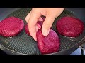 Just mixed beetroot with oat and soy granules, your &quot;Burger&quot; is ready! Vegan burger sauce recipe!