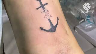 ANCHOR TATTOO / MINIMALIST TATTOO DESIGN