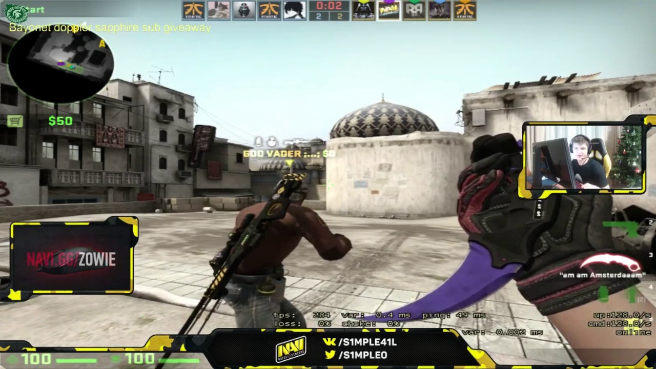 cs go hacks CSGO - S1mple playing FPL Dust 2