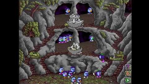 Zoombinis - Stone Cold Caves (Very Hard) Heuristic solution