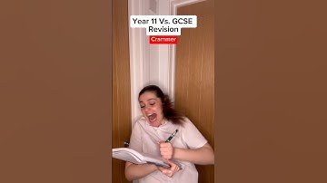 Year 11 Vs. GCSE Revision🔥🔥🔥 #shorts