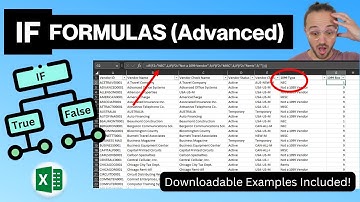 IF Formula Using ADVANCED Accounting Examples - Become an EXCEL EXPERT