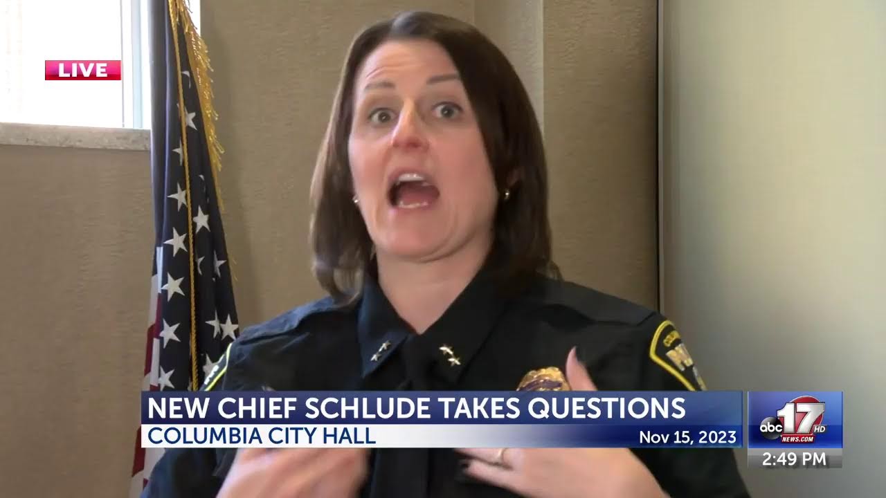 New Columbia Police Department chief takes questions