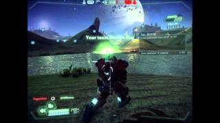 Tribes: Ascend - Team Deathmatch on Drydock Night Map, Juggernaut, Multiplayer 1080 HD gameplay PC