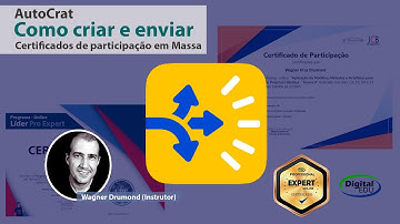 Curso - Como criar e enviar Certificados em Massa com AutoCrat
