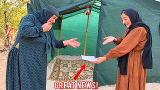 What secret was hidden in this letter that shocked the homeless family?