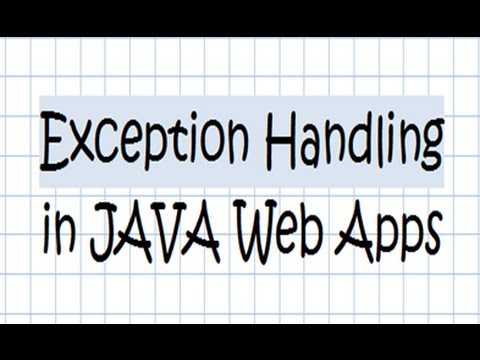 Exception Handling In JAVA Web Applications - YouTube