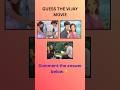 Can you guess the Thalapathy Vijay movie by Ghibli images? #shorts #trending #ytshorts