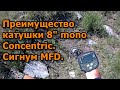 Преимущество катушки 8" mono concentric. Работа S алгоритма. Сигнум MFD.