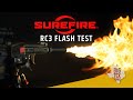 Surefire rc3 flash test