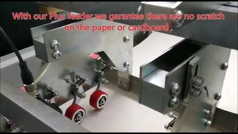 DHL envelpe by BoxPlus 1 Folder Gluer machine