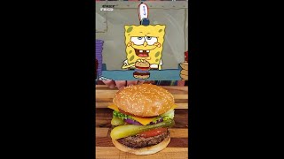 Tasty Trio Takeover: Krabby Patty vs. Pasta Puttanesca vs. Oggy's Fries! #spongebob #mrkrabs #oggy