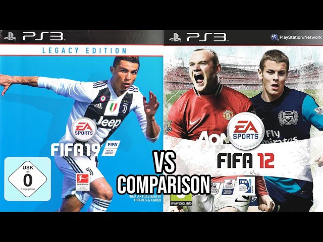 FIFA 19 Vs FIFA 12 PS3 - YouTube