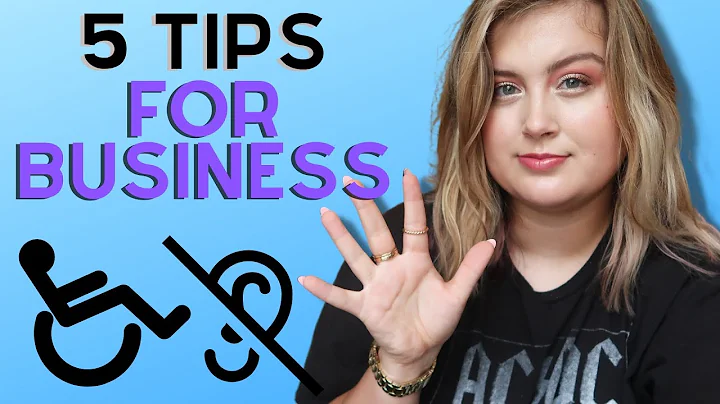 5 Ways To Make Your Business Inclusive To Disabled...