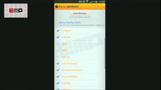 Fixmo SafeWatch - Android - Manual Backup Demo