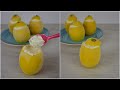 Limones 🍋 helados con sólo 3 ingredientes | Fácil, cremoso y SIN HELADERA | Sweet Shop Victoria