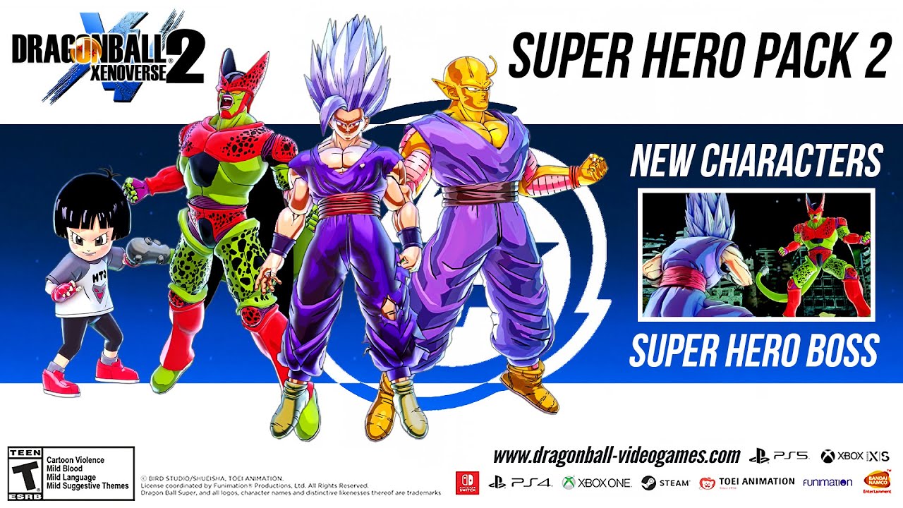 Hero of Justice Pack 2 Released for Dragon Ball Xenoverse 2