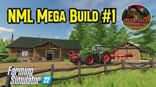 FS22⚒️NO MAN´S LAND MEGA BUILD#1 | #fs22farmbuild #fs22timelapse #fs22 | BUILDING MY NEW FARM!