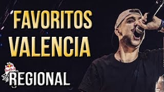 Los FAVORITOS de la REGIONAL de VALENCIA | RBBDLG 2018