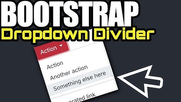 How to Add a Dropdown Divider in Bootstrap 5