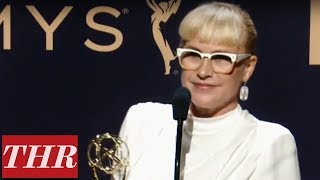 Emmy Winner Patricia Arquette Full Press Room Speech | THR
