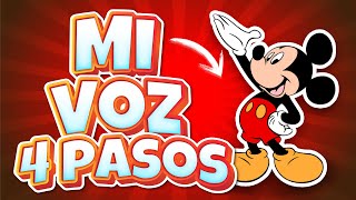 Como Hacer La Voz De Mickey Mouse En 4 Sencillos Pasos